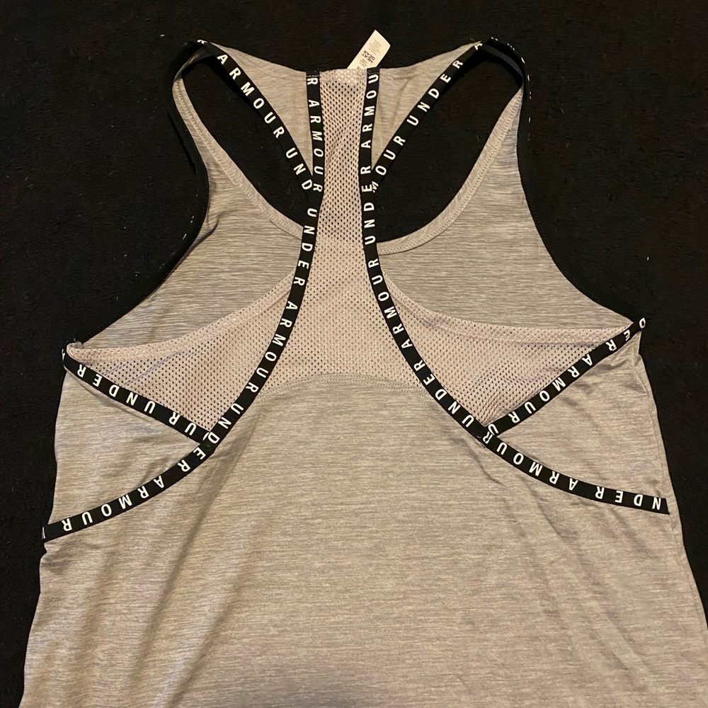 Gym Mesh Back Tank - Picture 2 of 4